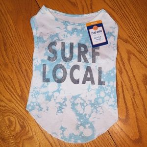 🐾NEW Top Paw Surf Local Dog Tank M